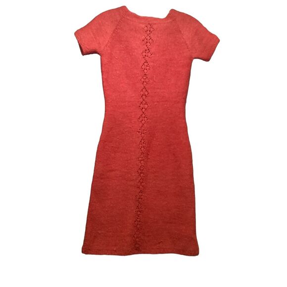 Vintage Hand Knit Sweater Dress S - Picture 1 of 7